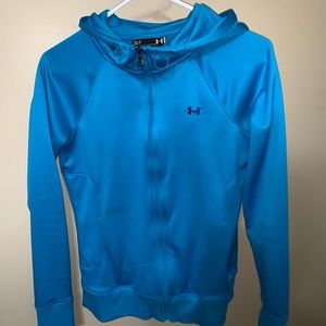 Full zip blue Under Armour women’s jacket